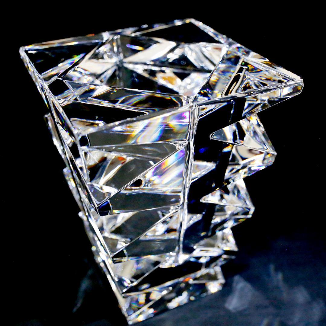 【極美品 送料込み】バカラ トテム クリスタル フラワーベース 花瓶