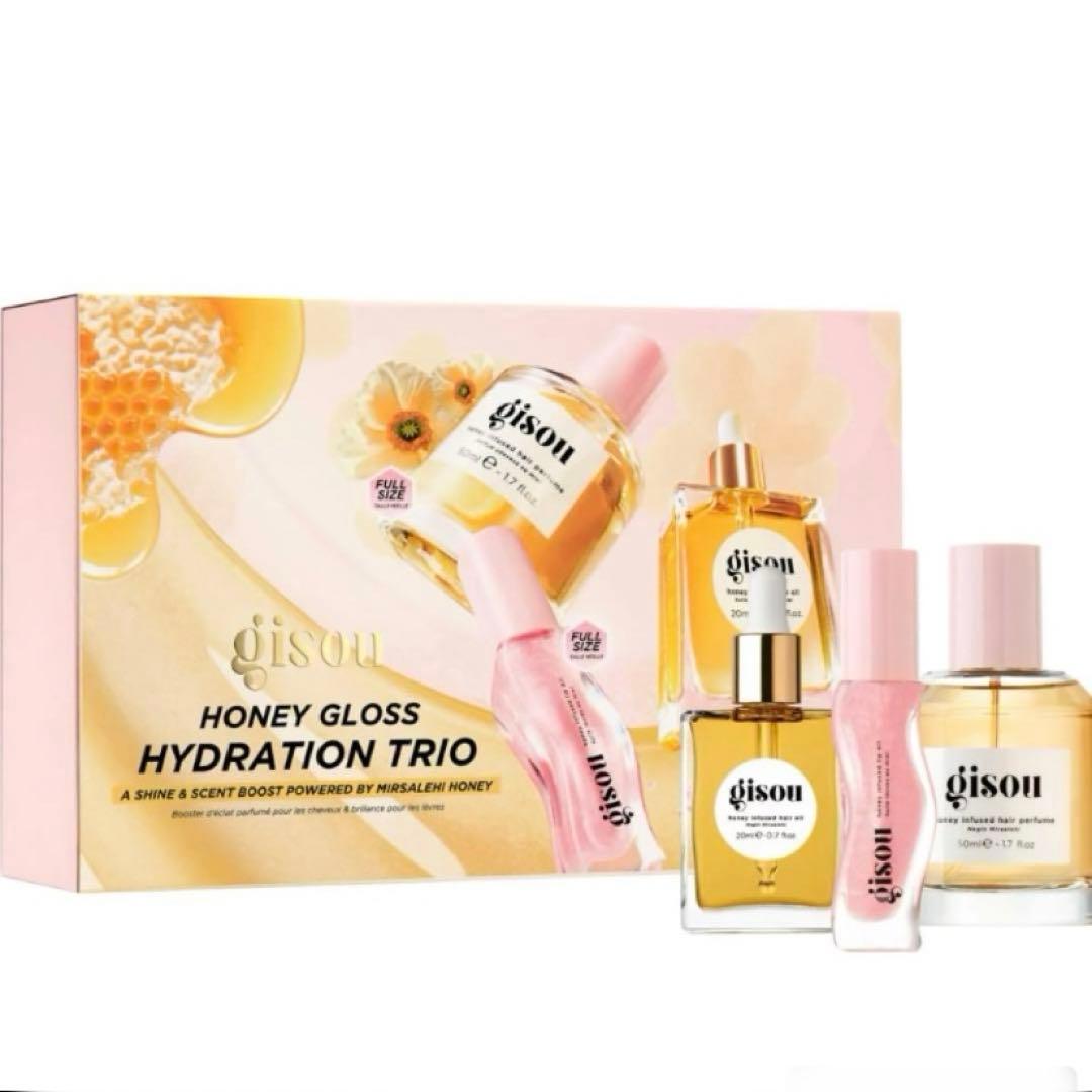 gisou HONEY GLOSS HYDRATION TRIO新品未開封箱入