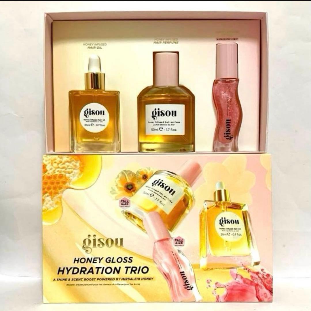 gisou HONEY GLOSS HYDRATION TRIO新品未開封箱入