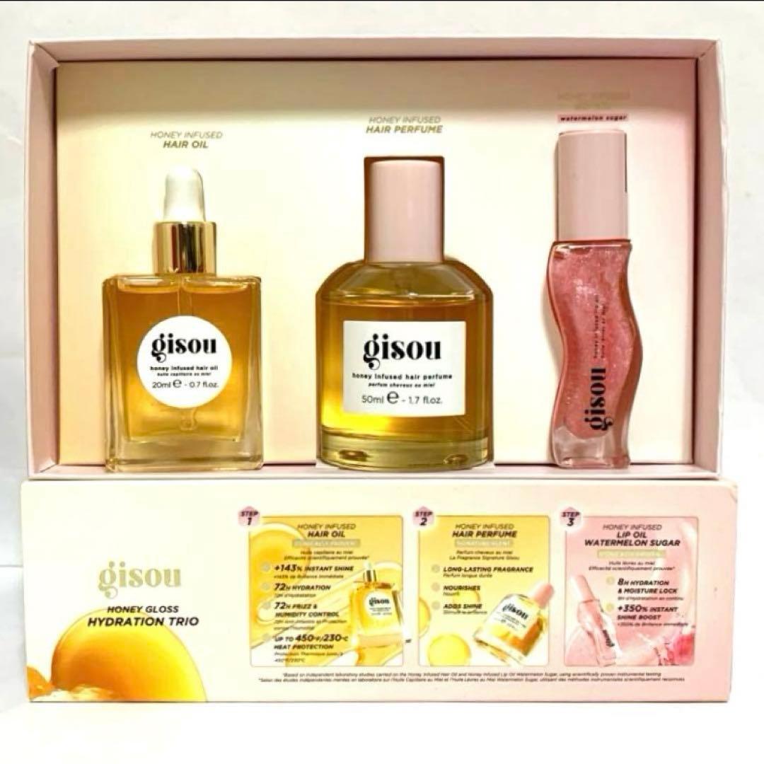 gisou HONEY GLOSS HYDRATION TRIO新品未開封箱入