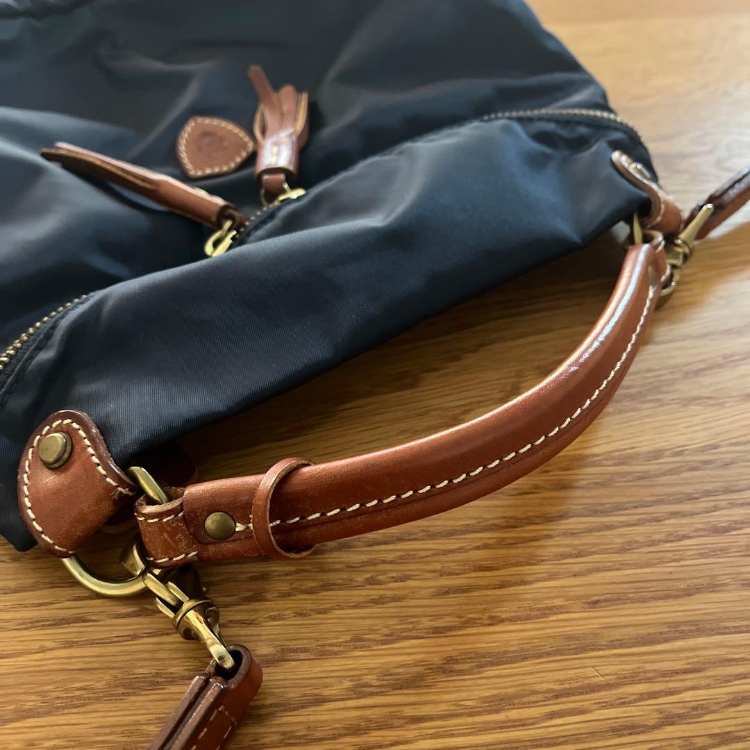 フェリージ　ショルダーバッグ　ハンドバッグ 15/37　15-37　ネイビー