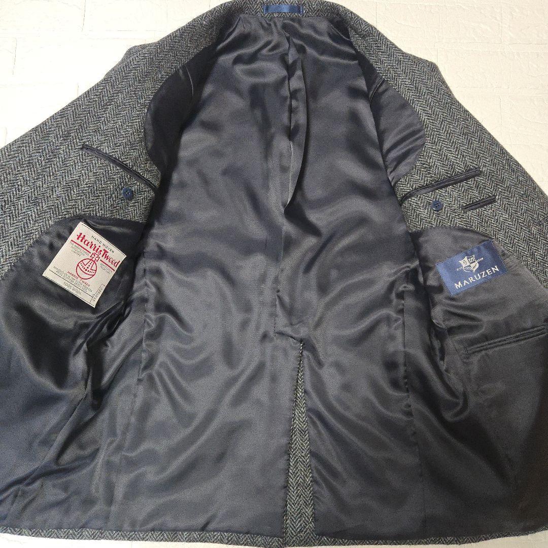 ハリスツイード MARUZEN テーラードジャケット ウール アウター