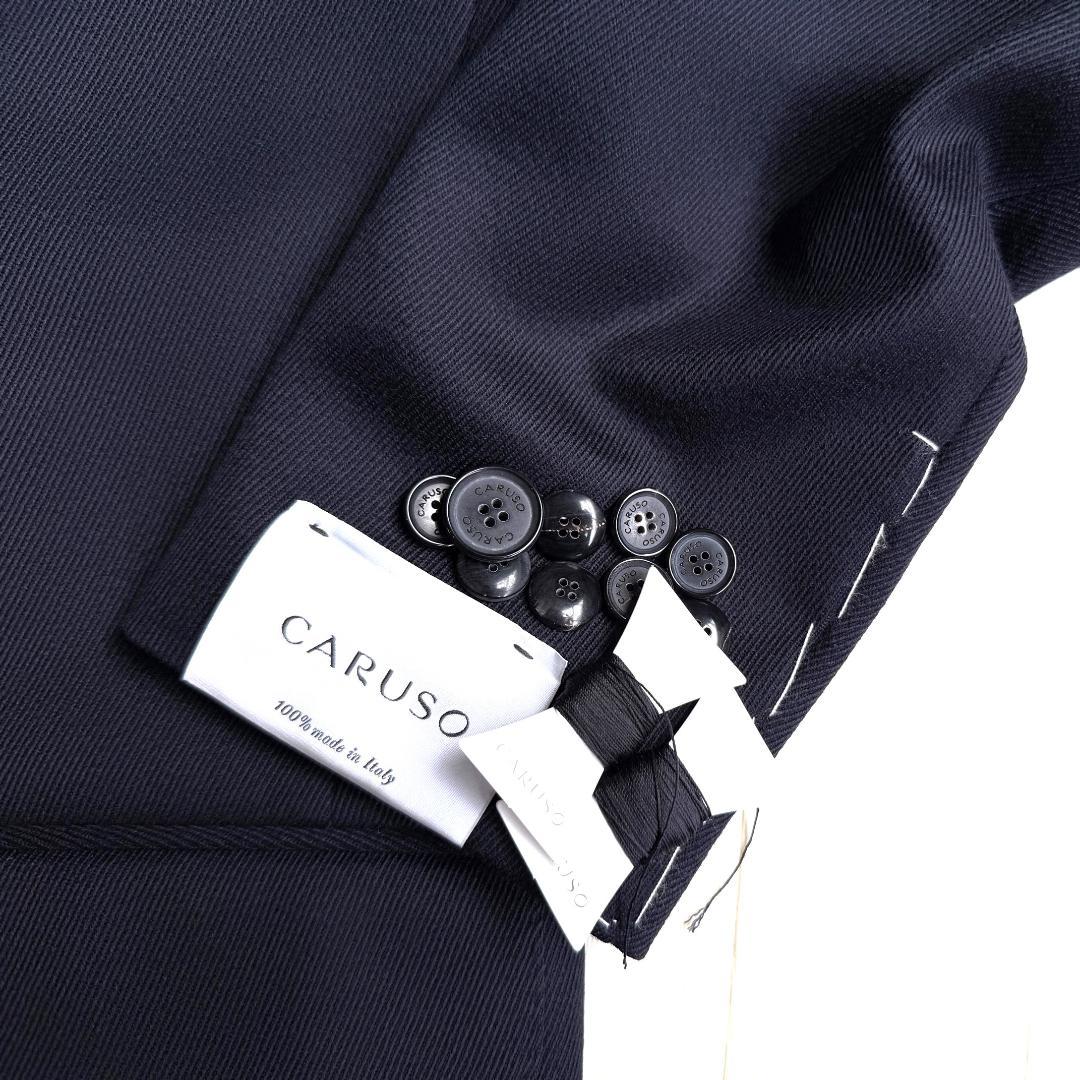 新品 24AW CARUSO AIDA 2B ウール キャバリーツイル スーツ