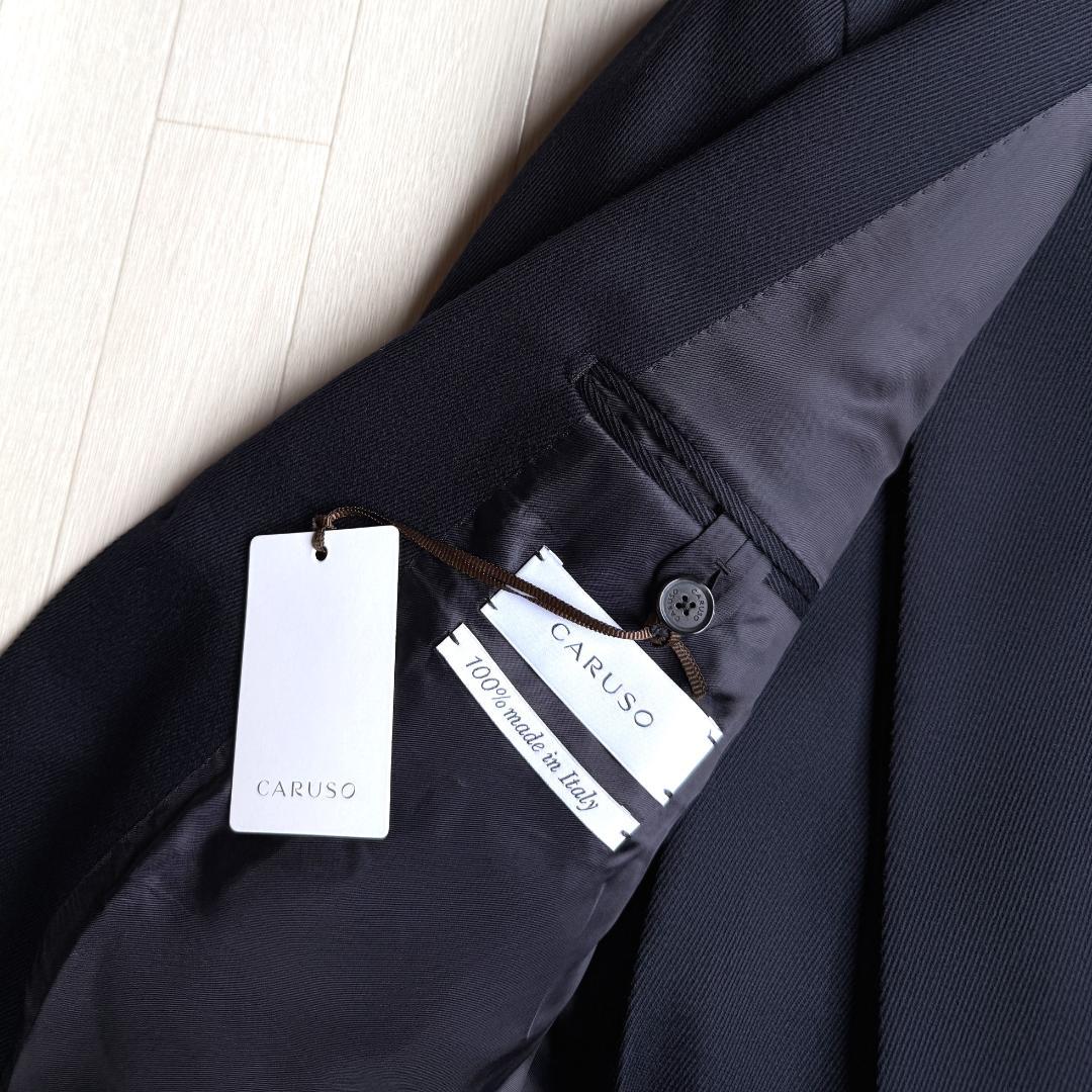 新品 24AW CARUSO AIDA 2B ウール キャバリーツイル スーツ