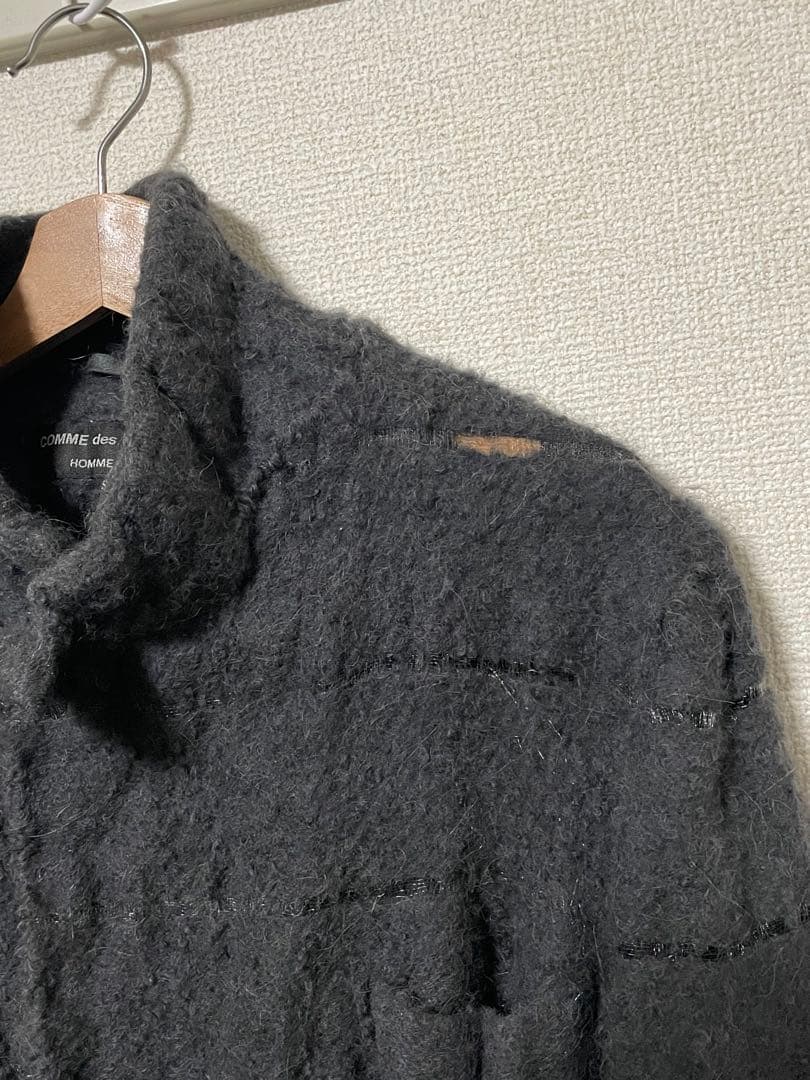 【名作】コムデギャルソンオムプリュス ウール縮絨ジャケット AD2004