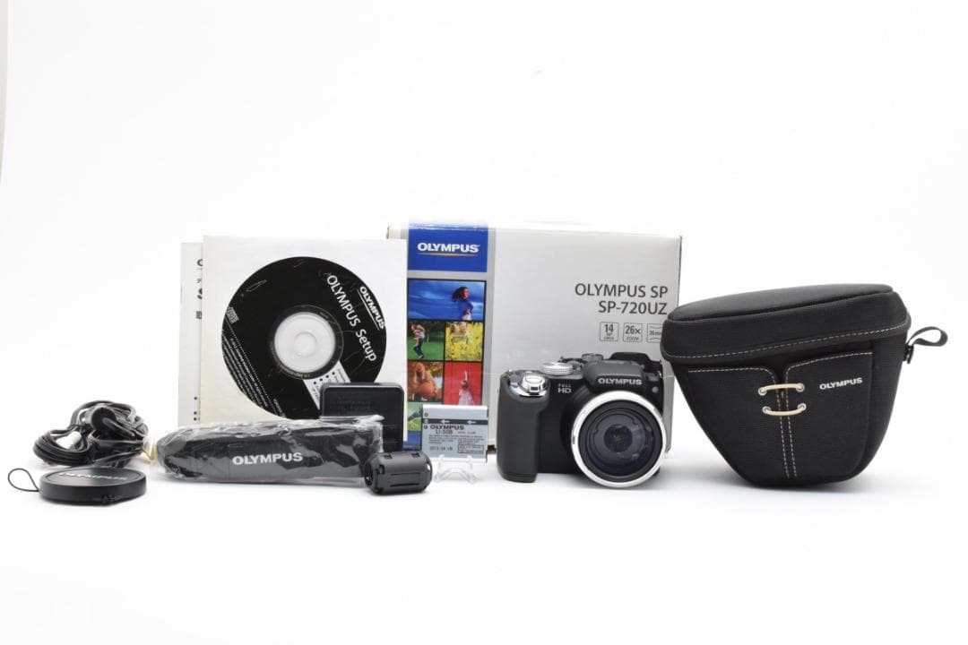 【極美品】OLYMPUS SP-720UZ ブラック　新品級！