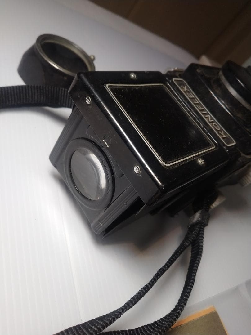 【ジャンク品】 KONIFLEX Hexanon 85mm 二眼カメラ