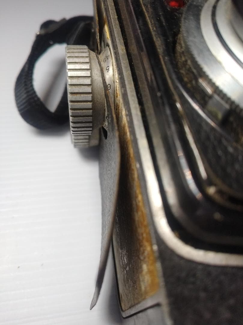 【ジャンク品】 KONIFLEX Hexanon 85mm 二眼カメラ