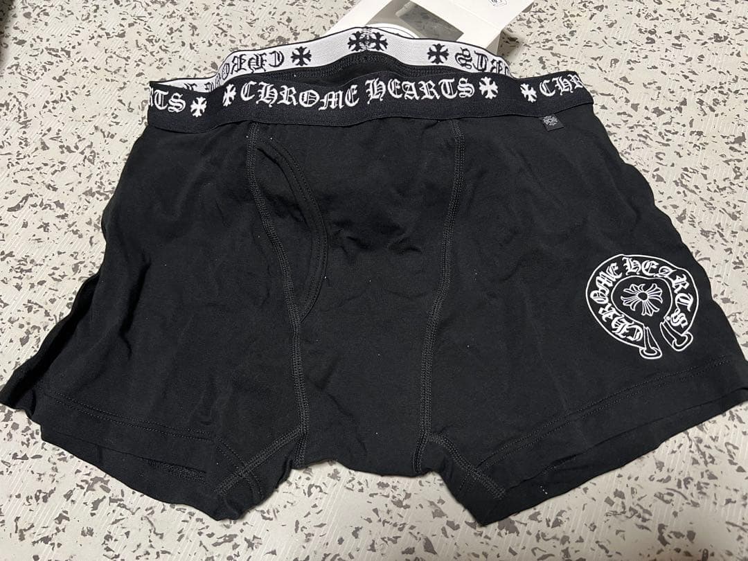 CHROME HEARTS ブラック ショートボクサー