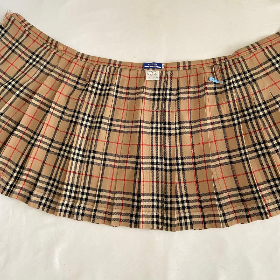 スカート Burberry London Blue label wrap skirt 36