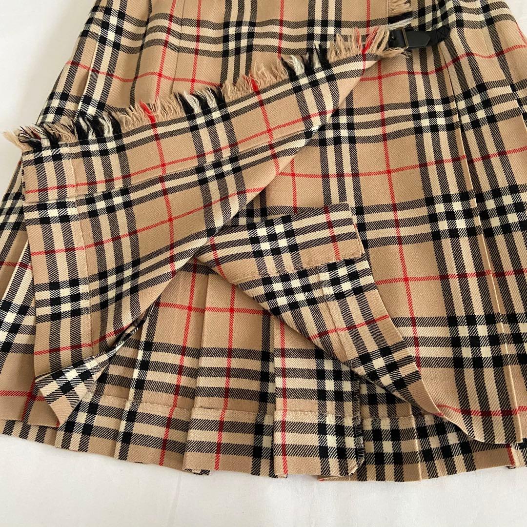 スカート Burberry London Blue label wrap skirt 36