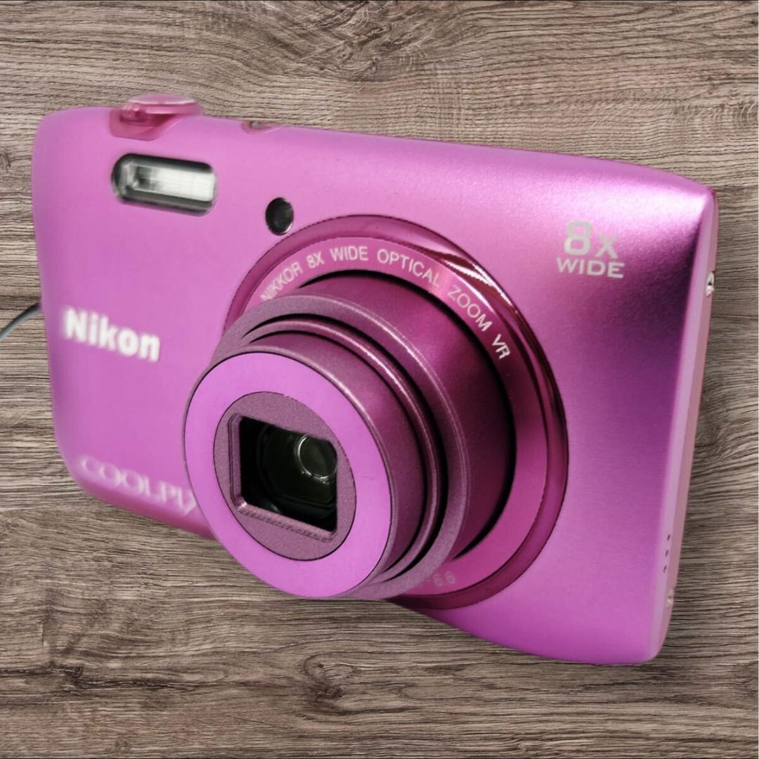 ニコン COOLPIX S3600 ピンク Nikon 美品 動作確認OK