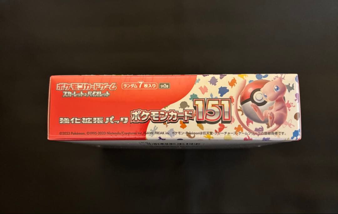 【未開封　シュリンク付】ポケモンカード151 1BOX