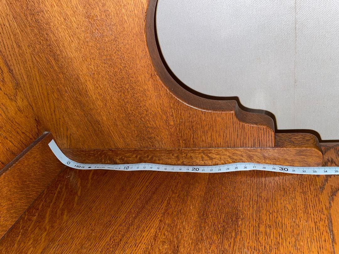 最終価格　《ナラ無垢材　食器棚　カップボード》 ヴィンテージ　最終発送9月17日