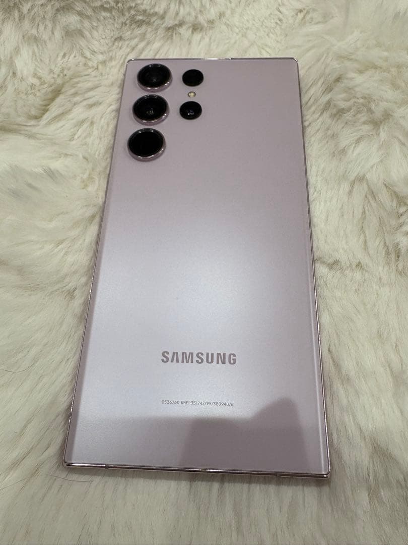 Samsung Galaxy S23 Ultra パープル 本体