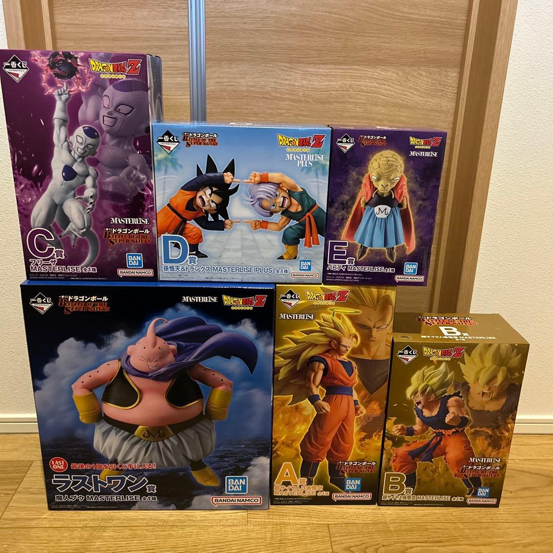 一番くじ　ドラゴンボール　フィギュア　6種セット　未開封