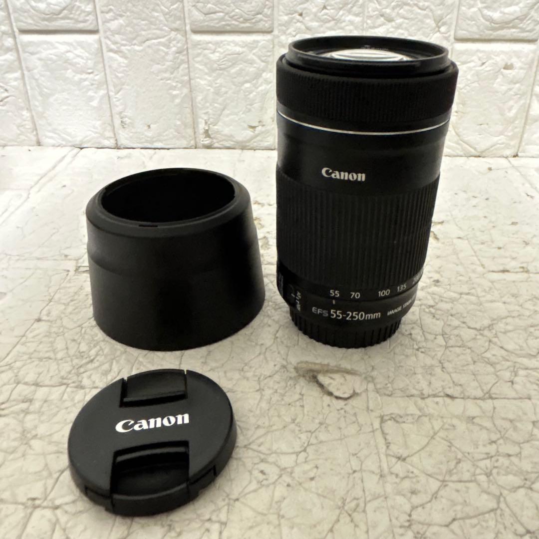 Canon レンズ EFS 55-250mm 0.85m/2.8ft
