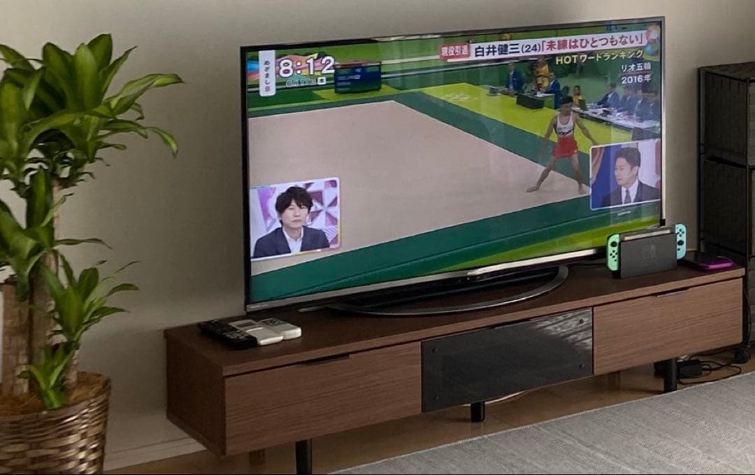 ⚫️最終値下げ⚫️送料込み⚫️ 美品!!! テレビ台　ニトリ　50型対応