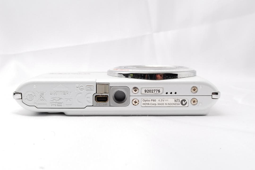 PENTAX Optio P80 ✨ホワイト✨コンパクトデジタルカメラ