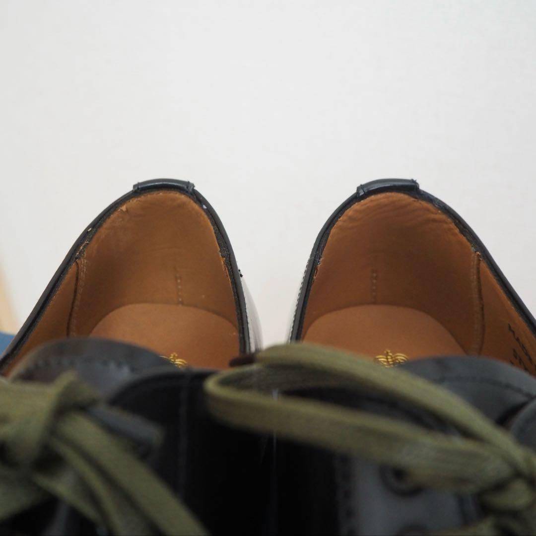 【未使用】sanders MILITARY DERBY SHOE uk5
