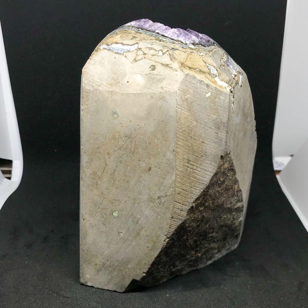 ホ*ー様 【半額スタート】アメジスト ドーム クラスター パワーストーン 天然石