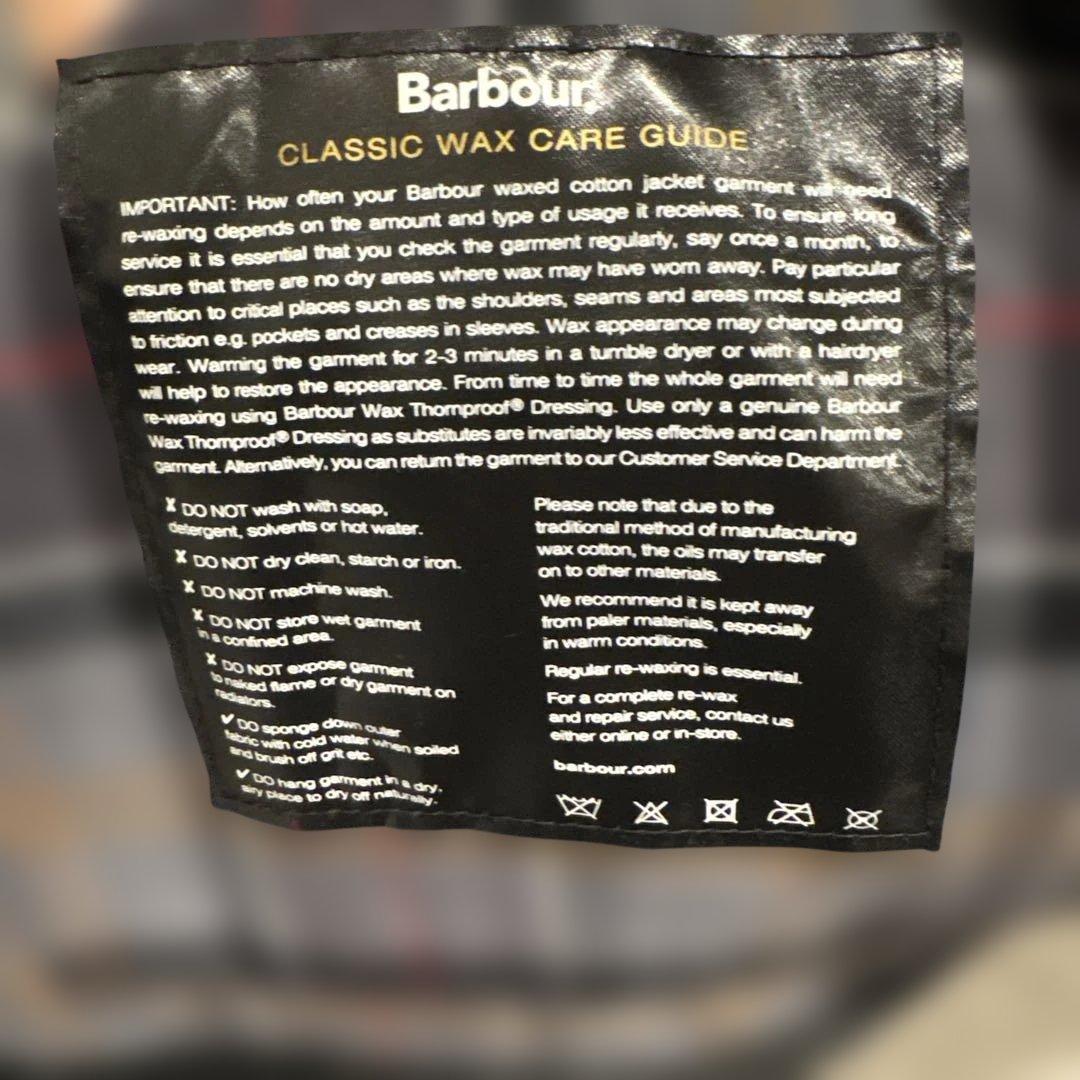 【Barbour/バブアー】ビデイル　ブラック　40