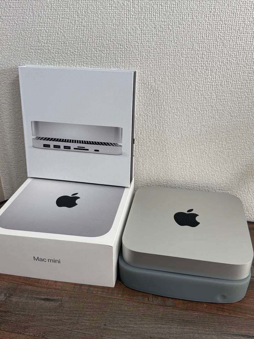 Mac mini M1 本体　純正キーボード　トラックパッド　マウス　フルセット