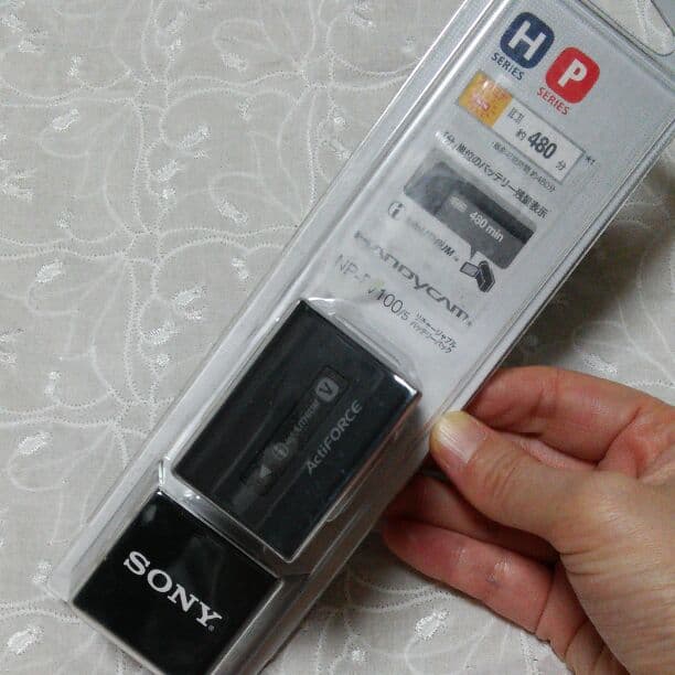 リチャージャブルバッテリーパック♪NP-FV100♪SONY♪