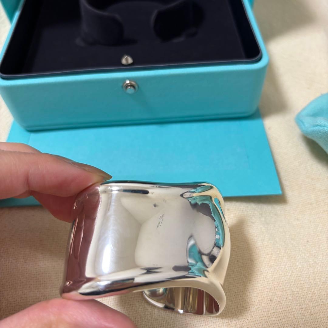 断捨離子さま【美品】Tiffany ティファニー ボーンカフ スモール 右手用