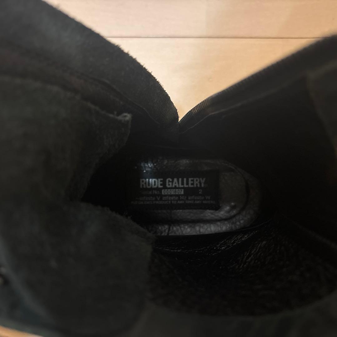 ルードギャラリー レースアップブーツ 26cm RUDE GALLERY