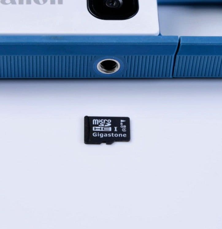 Canon INSPIC REC FV-100デジタルトイカメラ 青