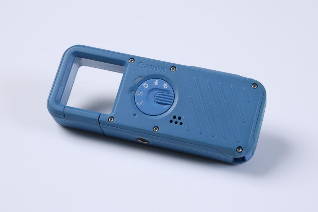 Canon INSPIC REC FV-100デジタルトイカメラ 青