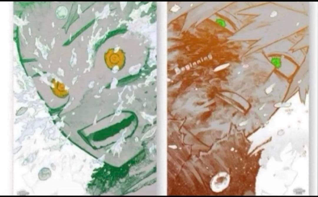 ヒロアカ 原画展 A2 アートポスター 2枚セット The Begin