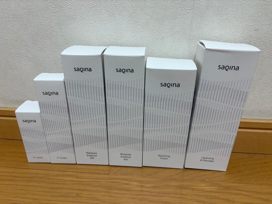 『ゆき』20%オフSAQINA クレ.洗顔.ジェル.Pクリーム.Pローショ