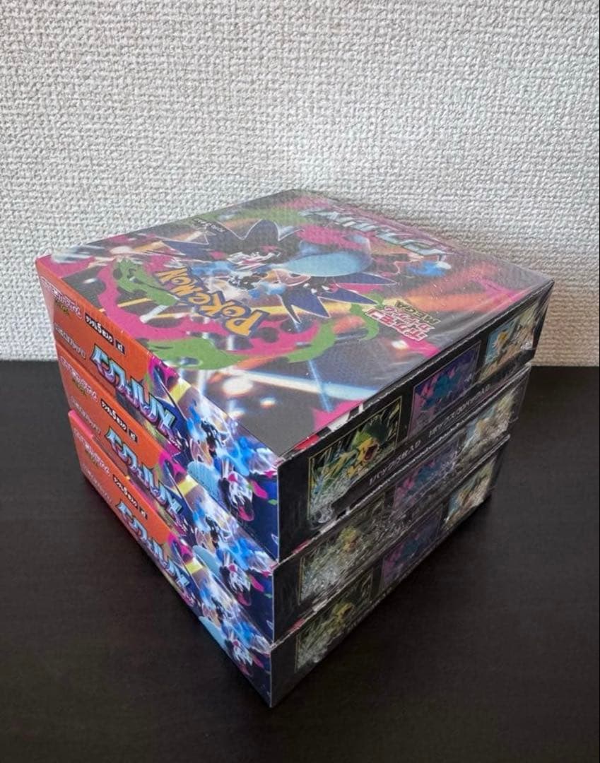 ポケモンカードゲーム インフェルノX 3box 新品未開封　シュリンク付き