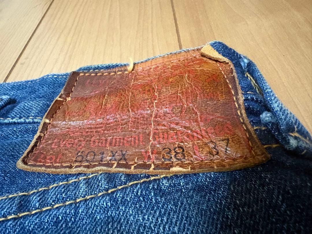 stussy30周年 levi's コラボデニム501xx 38インチ LVC