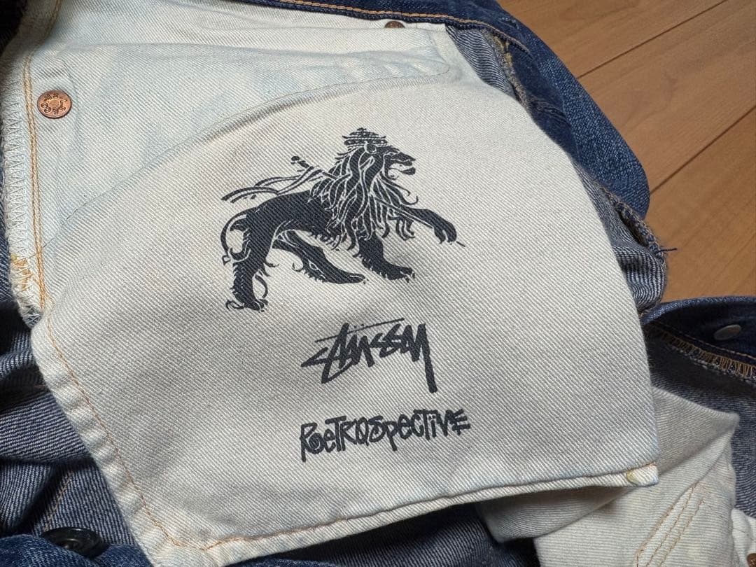 stussy30周年 levi's コラボデニム501xx 38インチ LVC