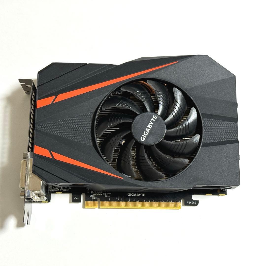 GIGABYTE Geforce GTX 1060 6GBショートサイズ 動作品