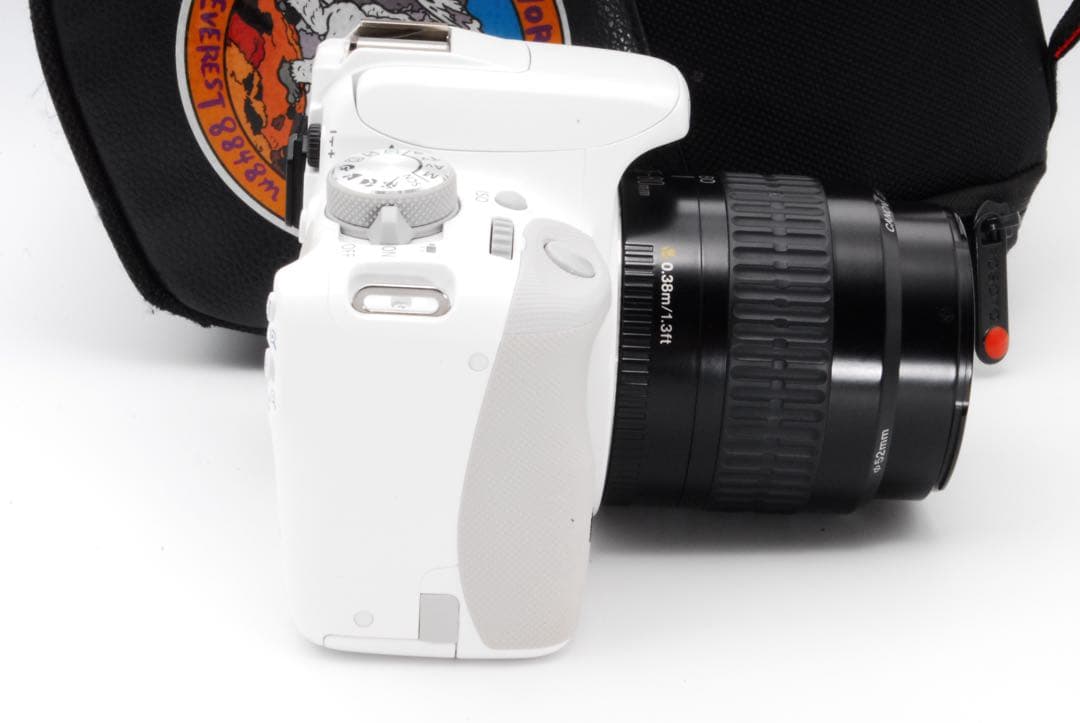 ❤️美品希少⭐️キャノン　Kiss X7 ダブルレンズ　初心者/ホワイト☘️スマホ転送