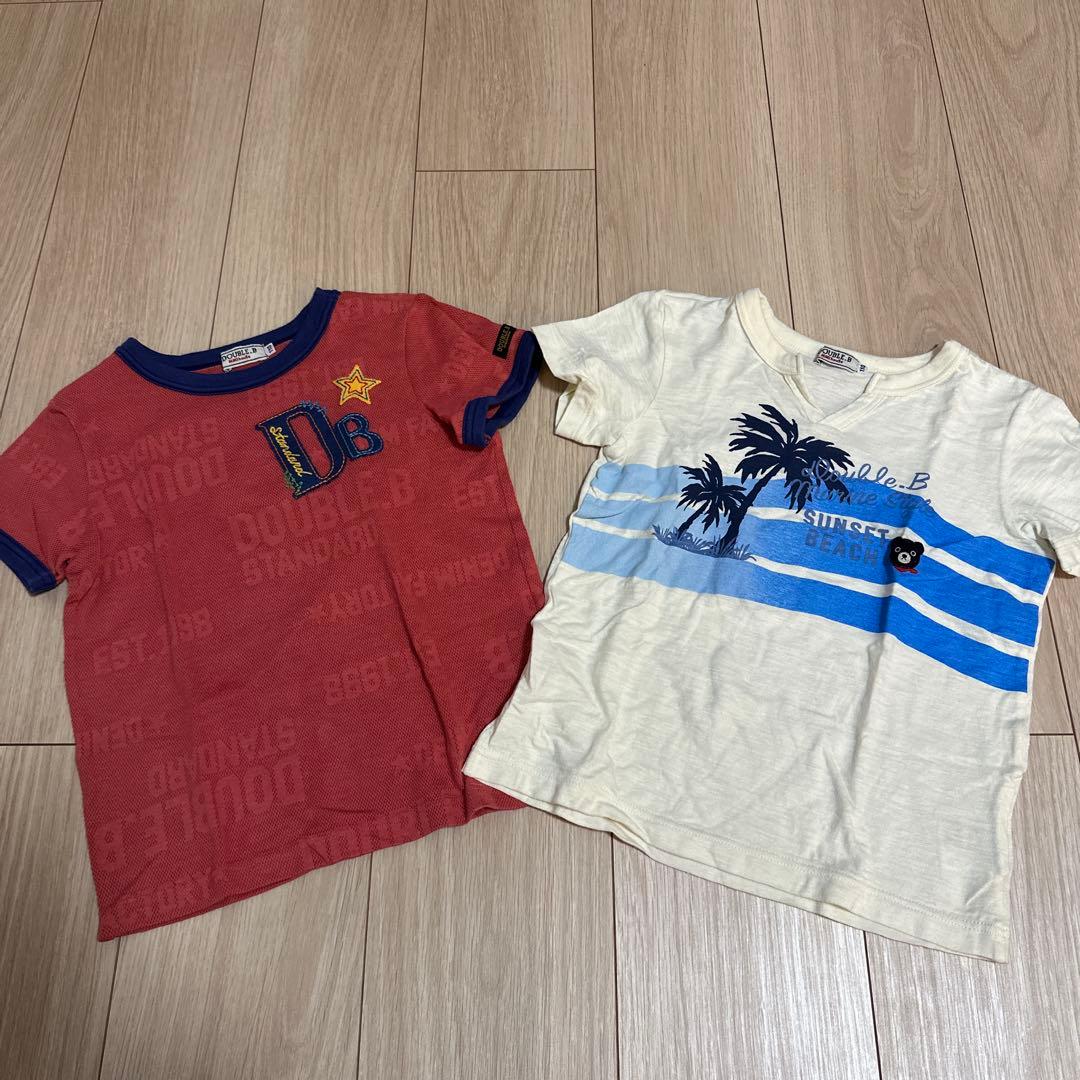 ミキハウス　ダブルビー　Tシャツ　110cm