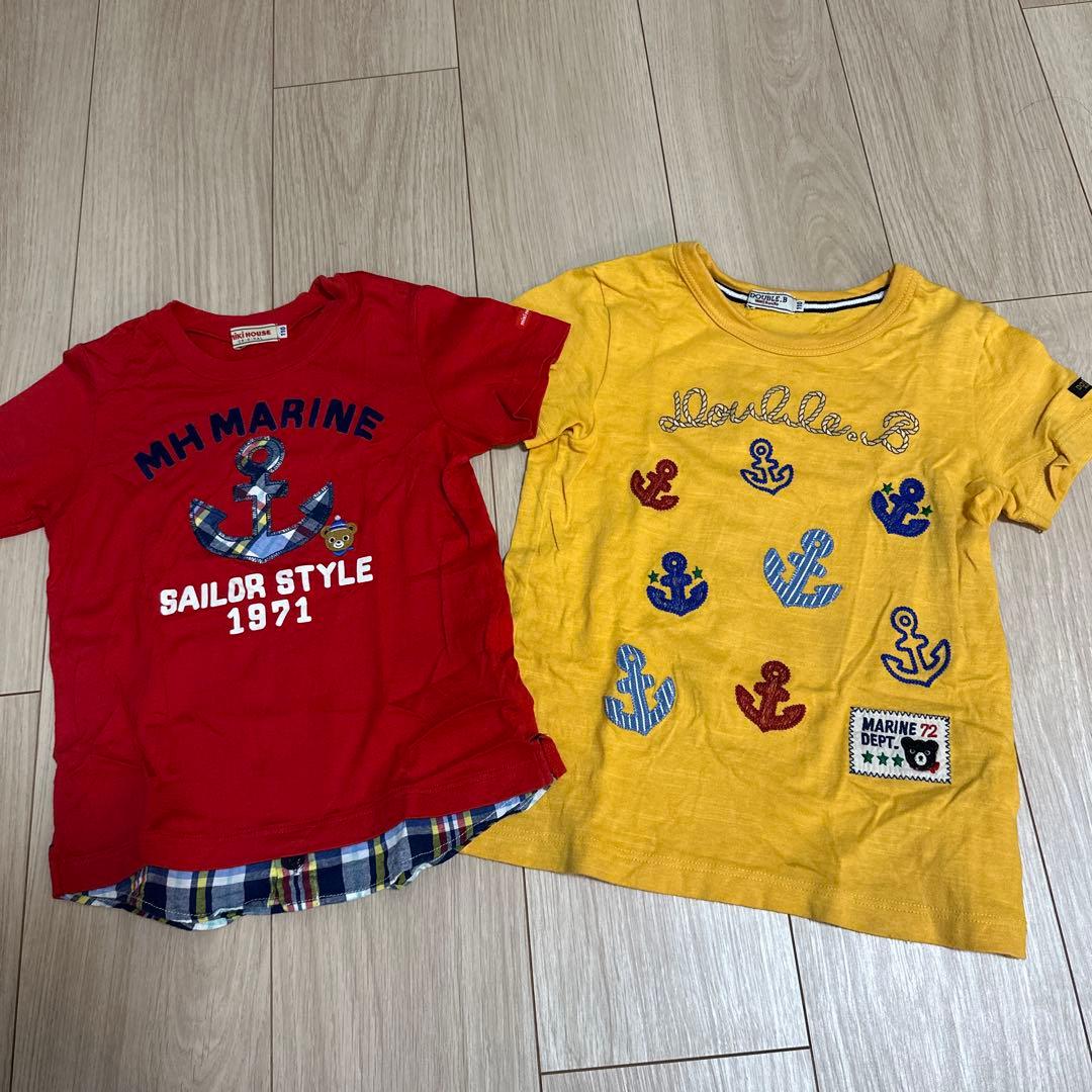 ミキハウス　ダブルビー　Tシャツ　110cm