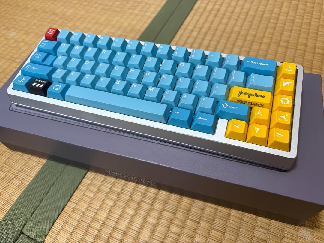 自作キーボード Macross65 Graystudio
