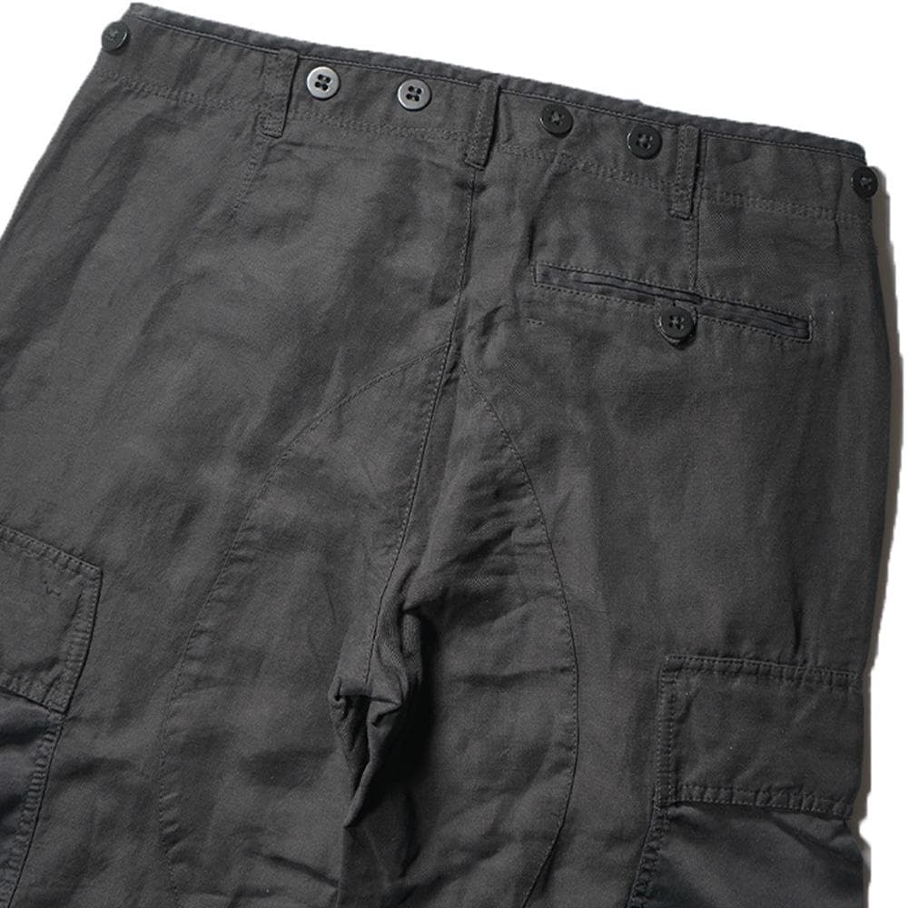 難あり 新品 RALPH LAUREN ラルフローレン シルクリネンカーゴパンツ