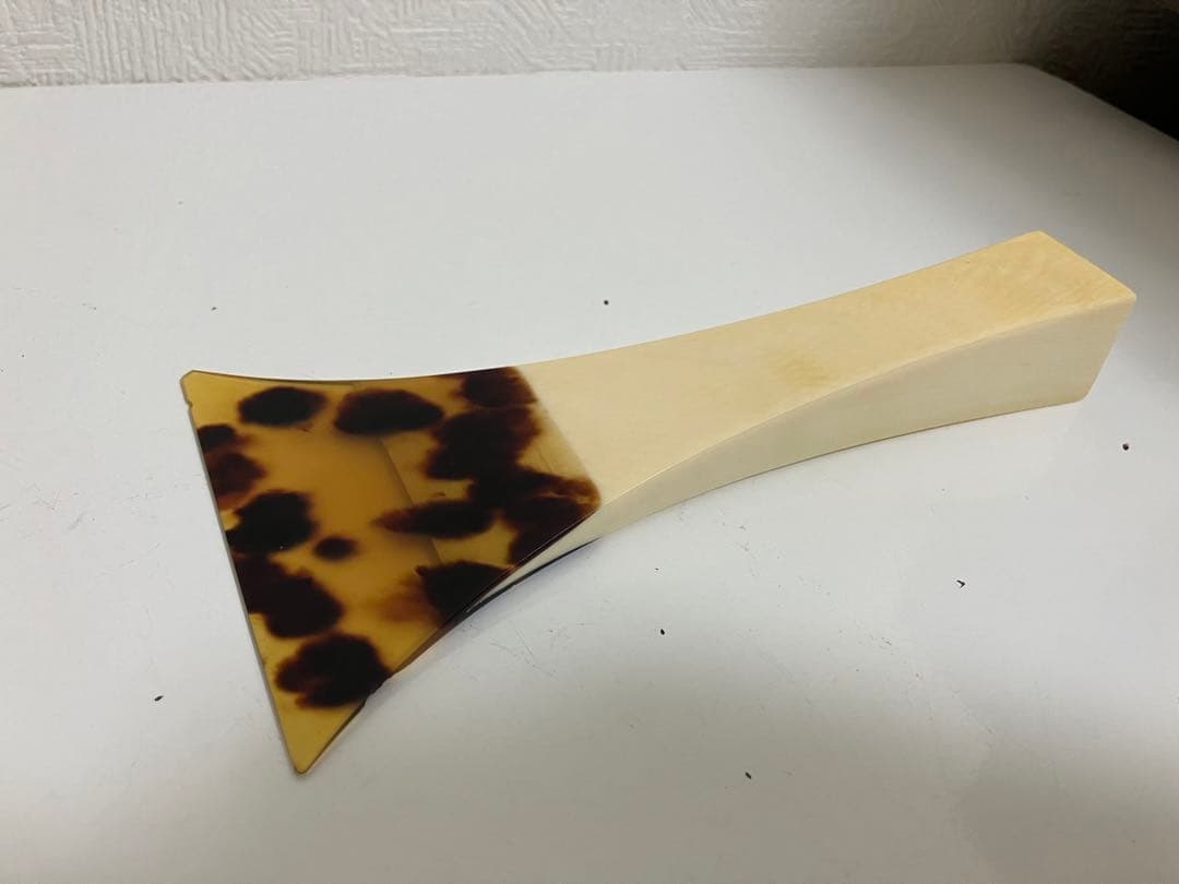 三味線　バチ　撥　鼈甲　べっ甲　極上　天然素材 一枚甲 東京