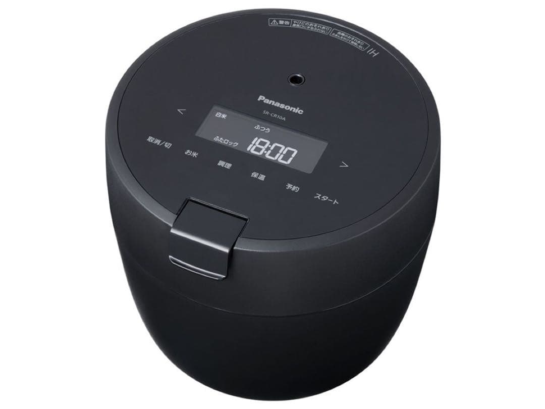 【新品未使用】Panasonic SR-CR10A-K ブラック炊飯器