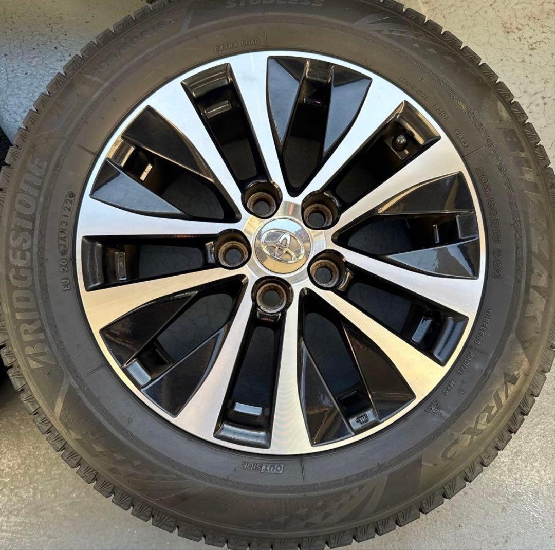 美品！トヨタ　プリウスα SAI ホイール　ブリザック　スタッドレスVRX3