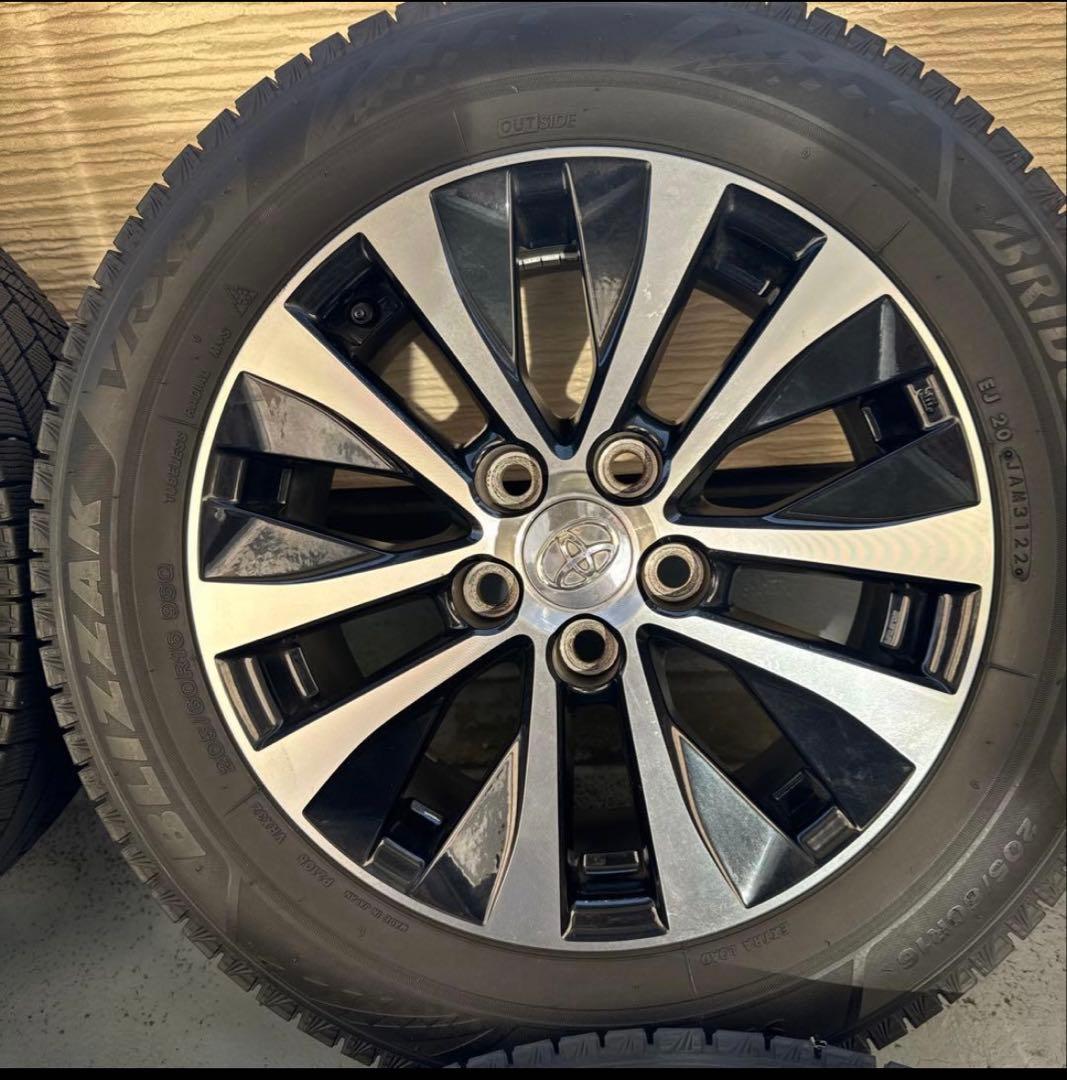 美品！トヨタ　プリウスα SAI ホイール　ブリザック　スタッドレスVRX3