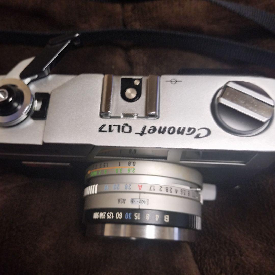 Canon Canonet QL17 G-III 電池アダプター付属