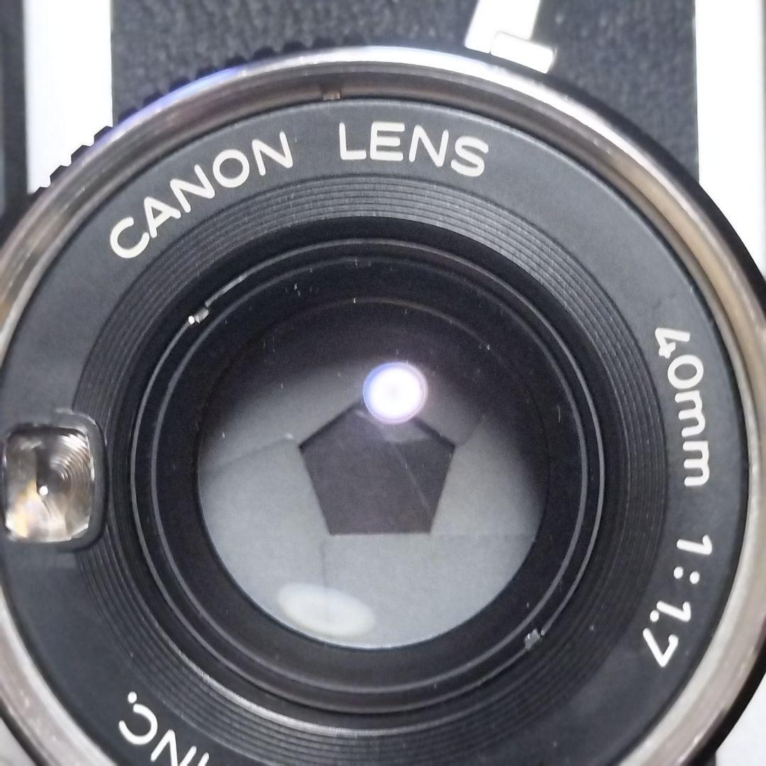 Canon Canonet QL17 G-III 電池アダプター付属