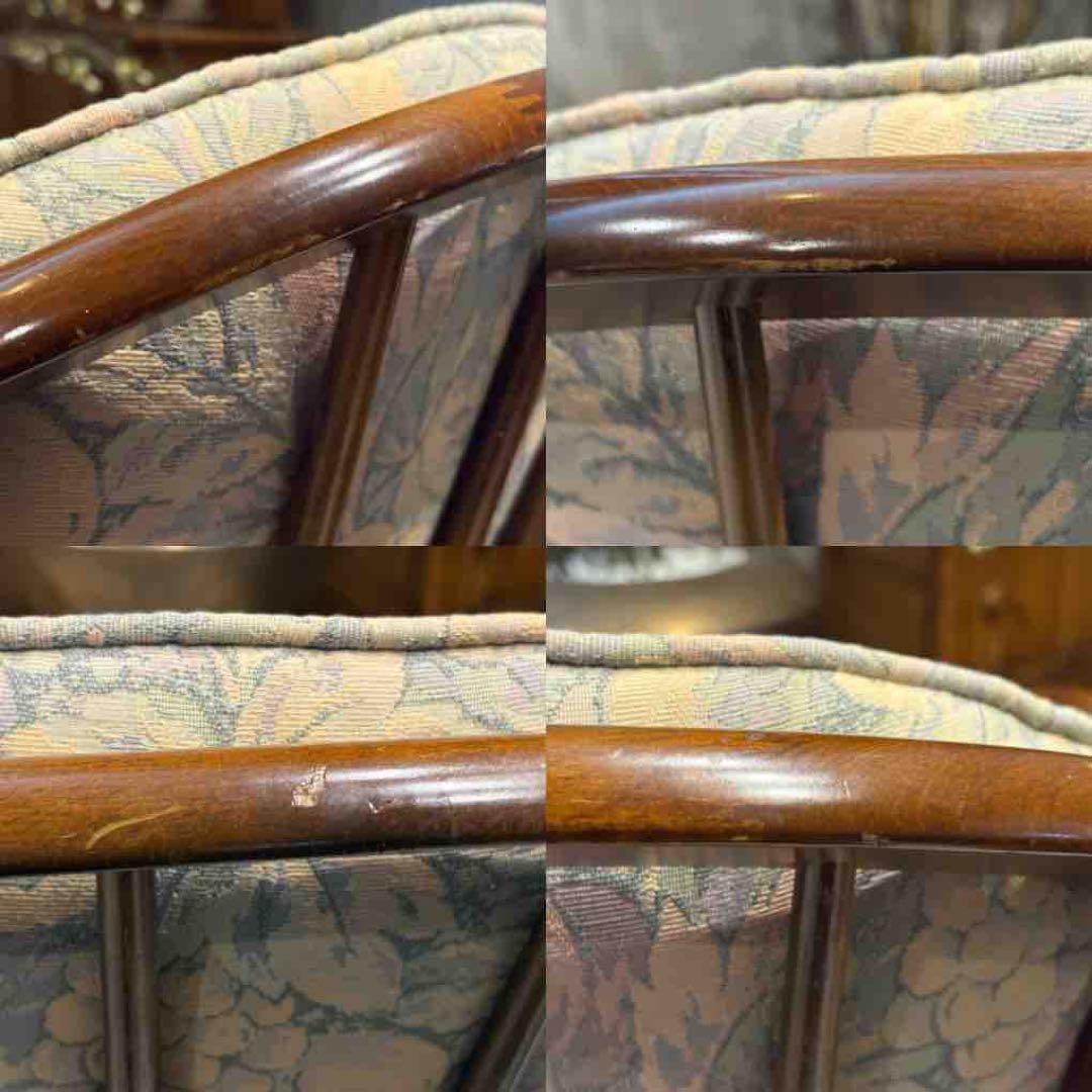 ②karimoku カリモク　アームチェア　ダイニングチェア　キャスター付　nZ